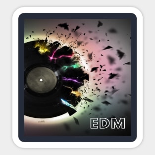 EDM Sticker